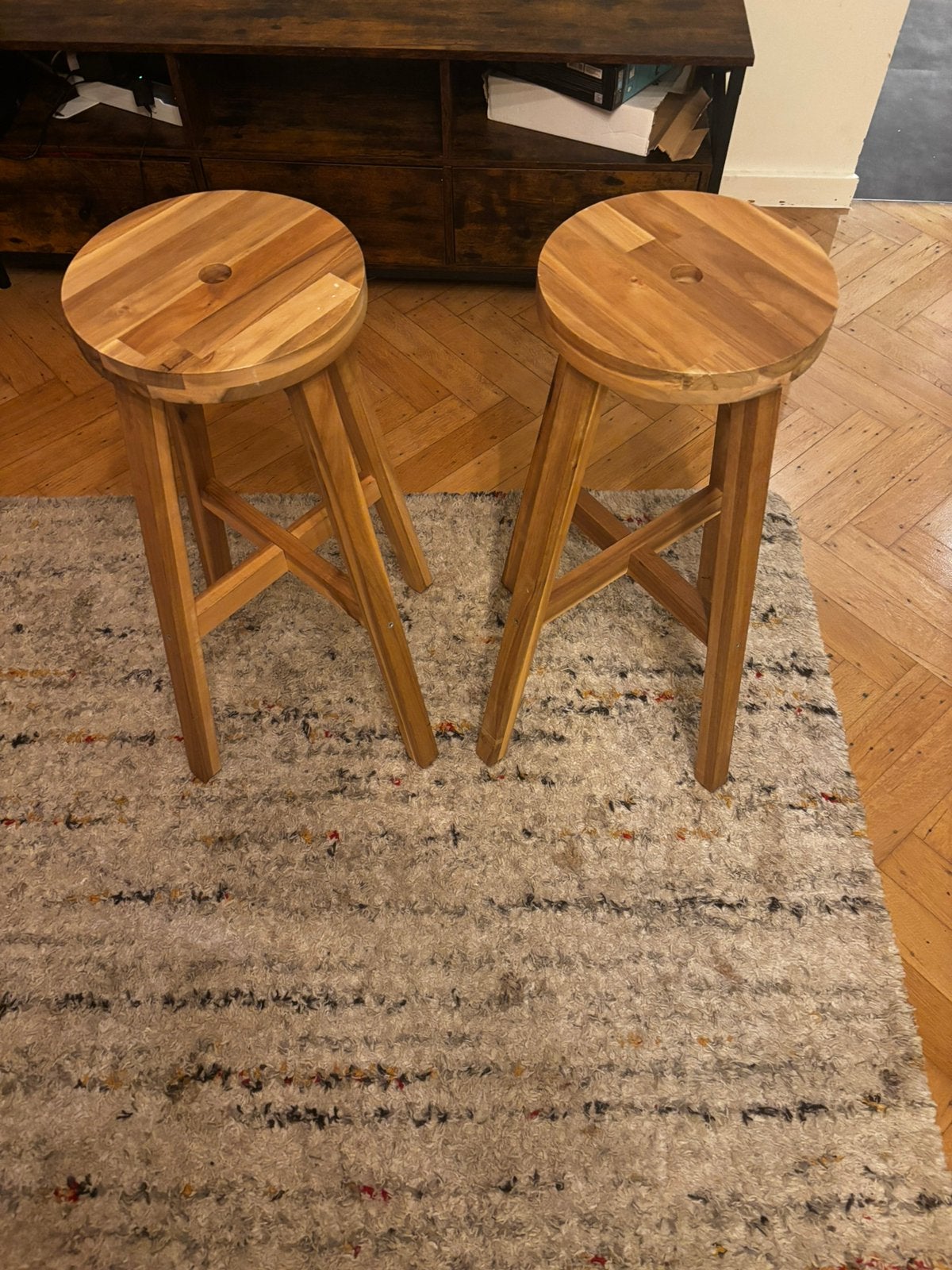 Tabouret de bar - IKEA, Maison & Meubles, Enlèvement, Comme neuf, Bois