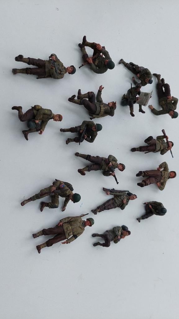 Soldats américains de la Seconde Guerre mondiale 1/35, Enlèvement ou Envoi, Comme neuf, 1:35 à 1:50, Personnage ou Figurines