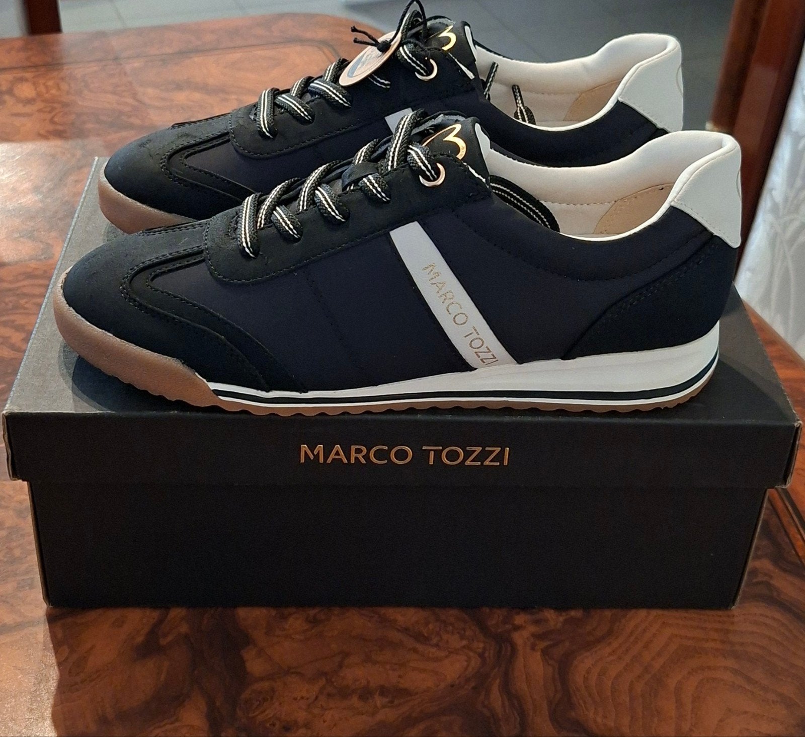 Marco Tozzi dames sneakers, Blauw, Marco Tozzi, Nieuw, Ophalen of Verzenden