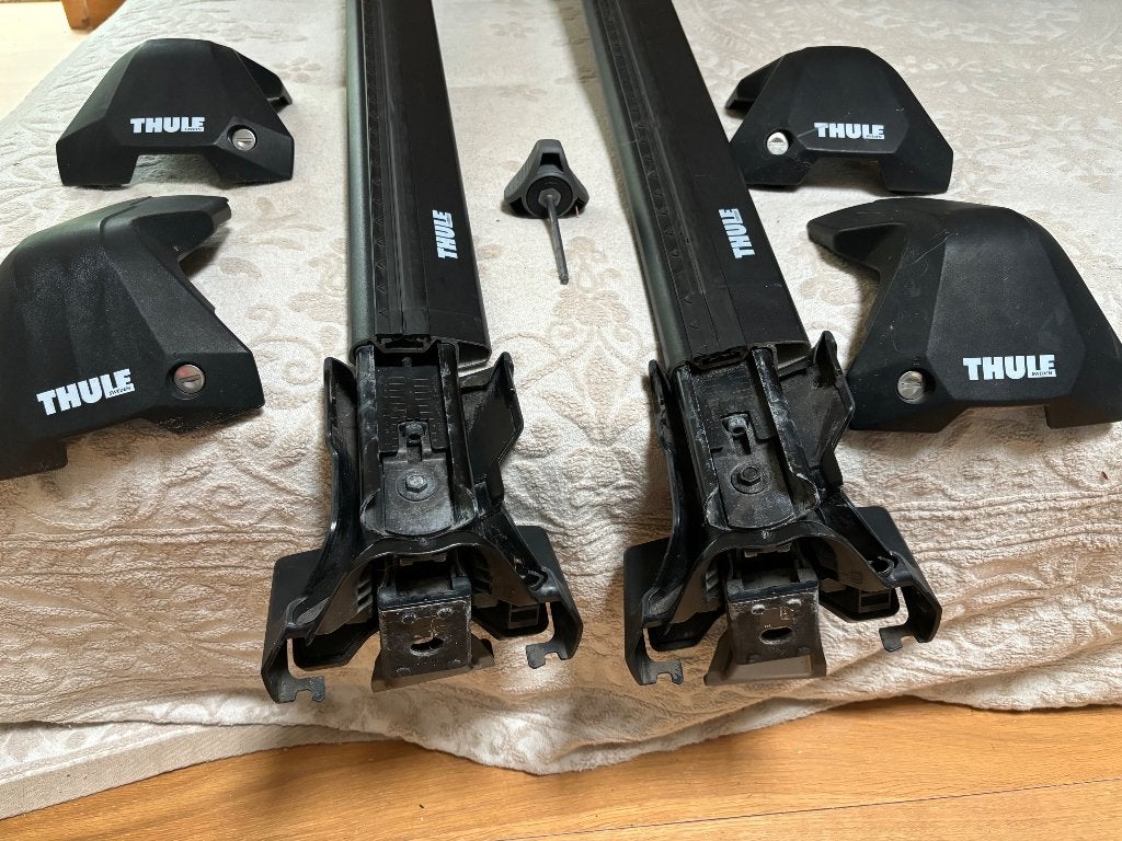 Thule Wingbar VW Arteon of Volvo S60 black, Auto-onderdelen, Overige Auto-onderdelen, Ophalen, Gebruikt, Volvo