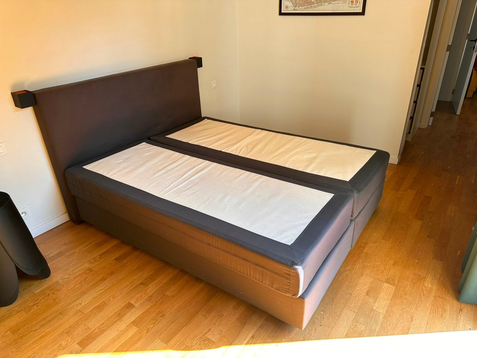 Boxspring bed, Ophalen, Gebruikt