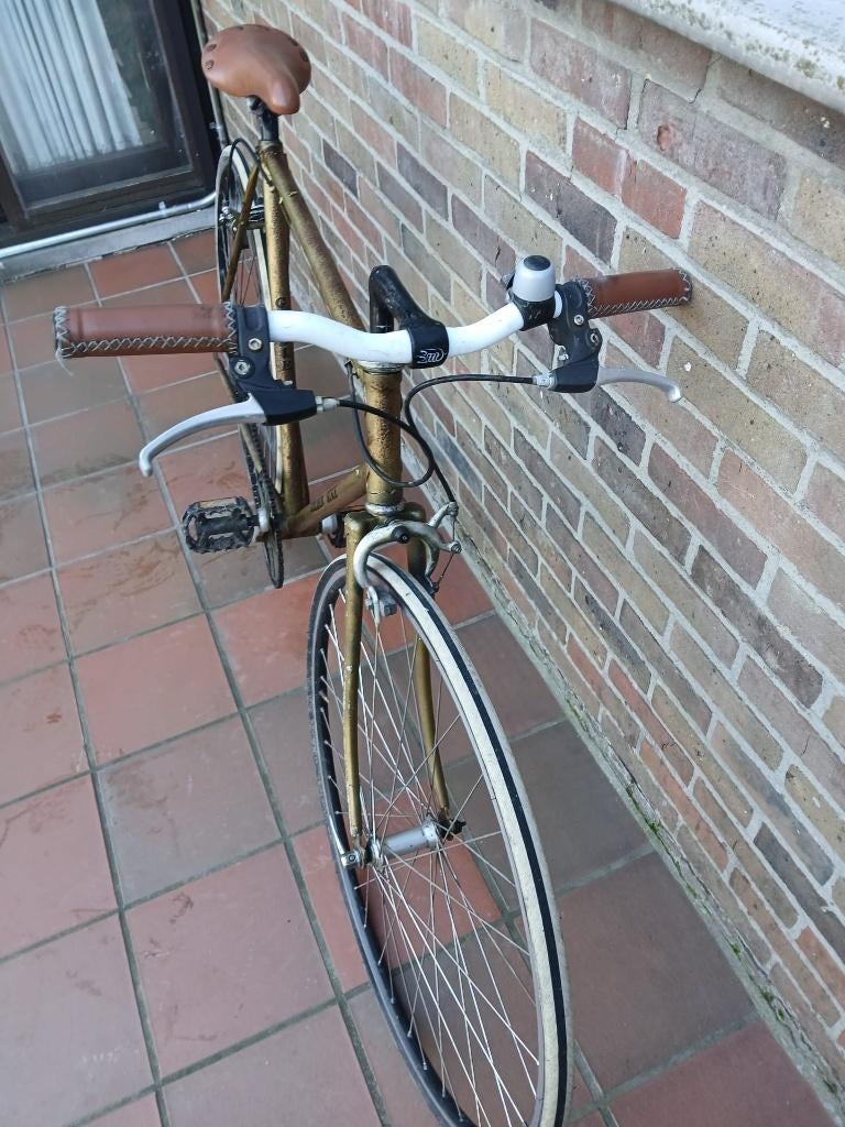 Retro herenfiets, Autres marques, Vitesses, Enlèvement, 53 à 57 cm