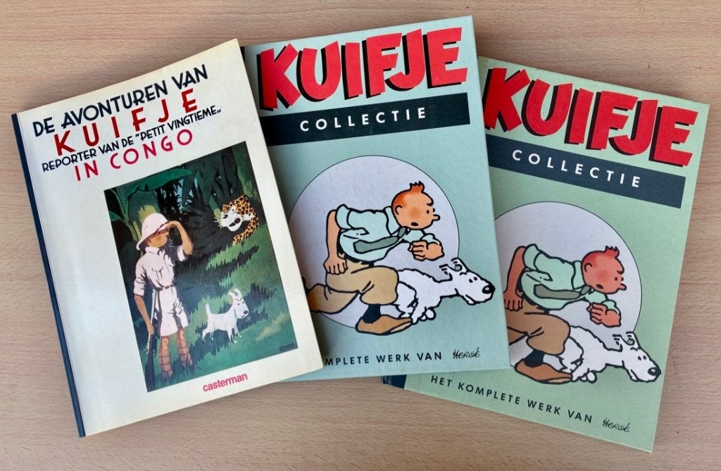 Kuifje, 3 albums., Boeken, Verzenden