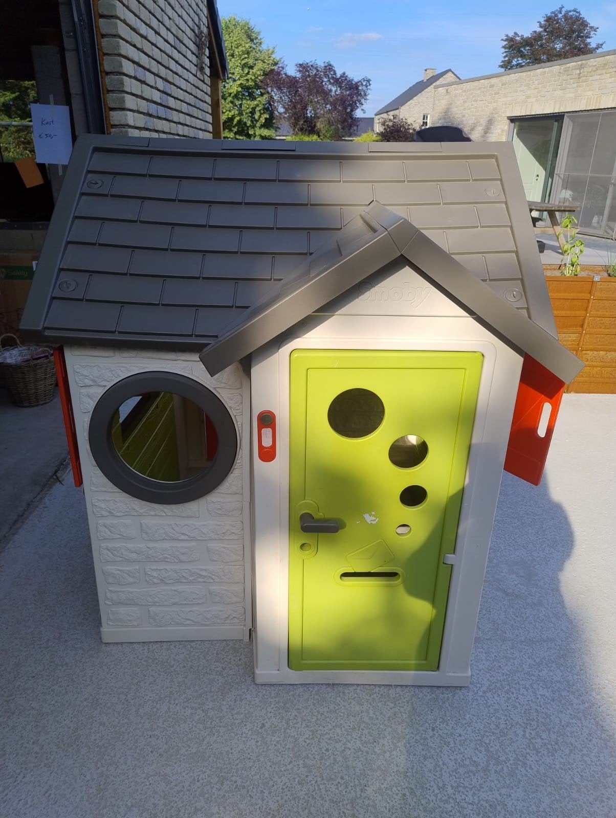 Speelhuisje SMOBY, Ophalen, Zo goed als nieuw