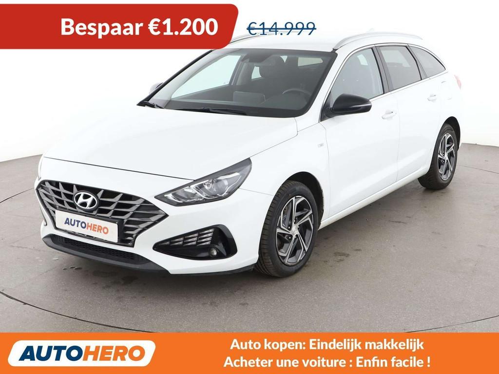 Hyundai i30 1.0 T-GDI Mild-Hybrid Select (bj 2021), Auto's, Voorwielaandrijving, Stof, Gebruikt, USB