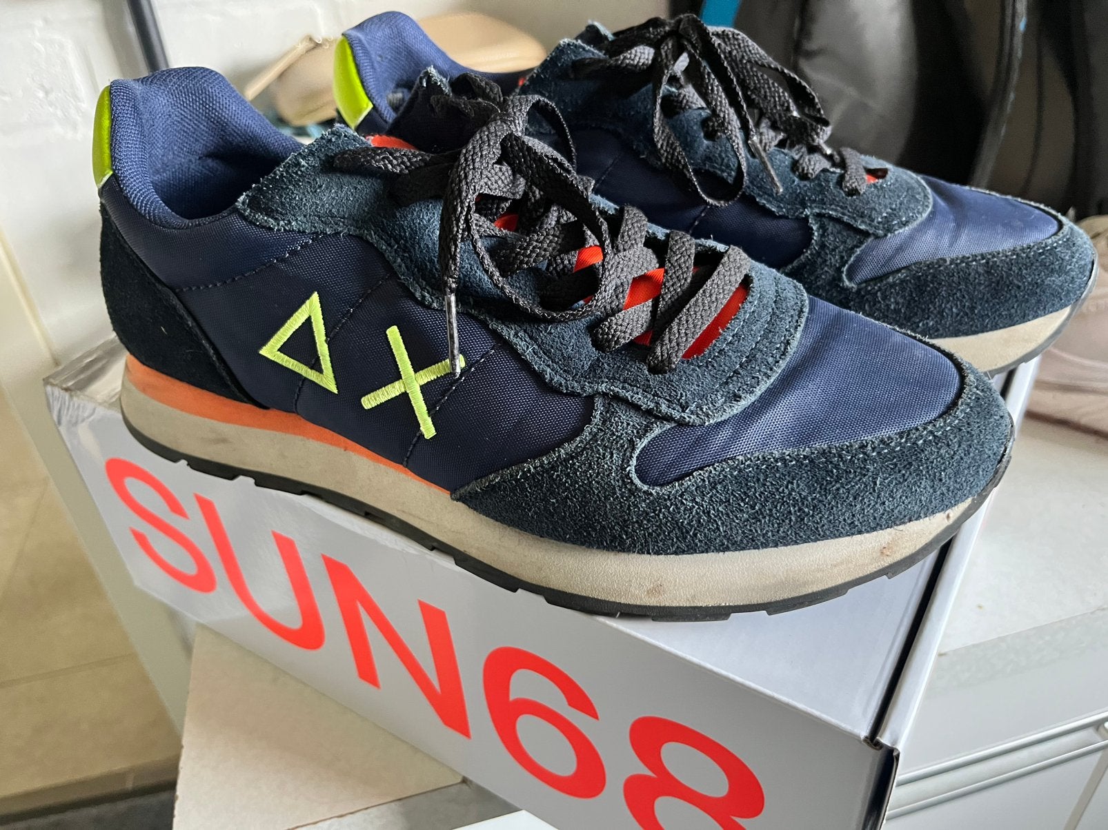 Sneakers SUN68, Vêtements | Hommes, Enlèvement ou Envoi, Comme neuf, Bleu, Baskets