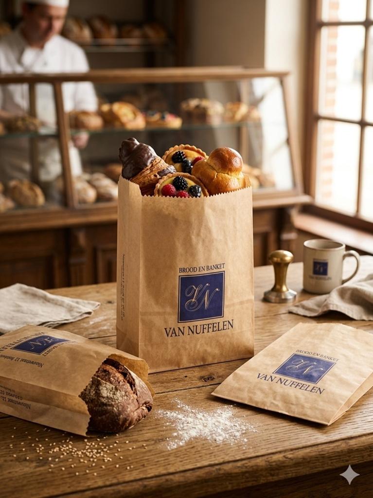 Lot de 4000 Sacs en Papier Kraft Brun –(40x22 cm), Huis en Inrichting, Woonaccessoires | Stolpen, Ophalen of Verzenden