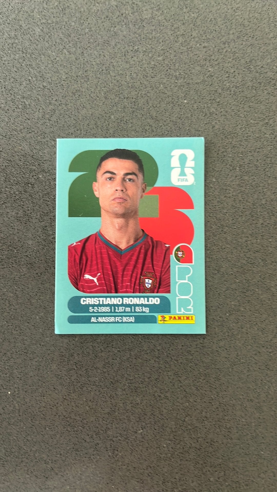 Voetbalkaart, Hobby en Vrije tijd, Stickers en Plaatjes, Ophalen, Zo goed als nieuw