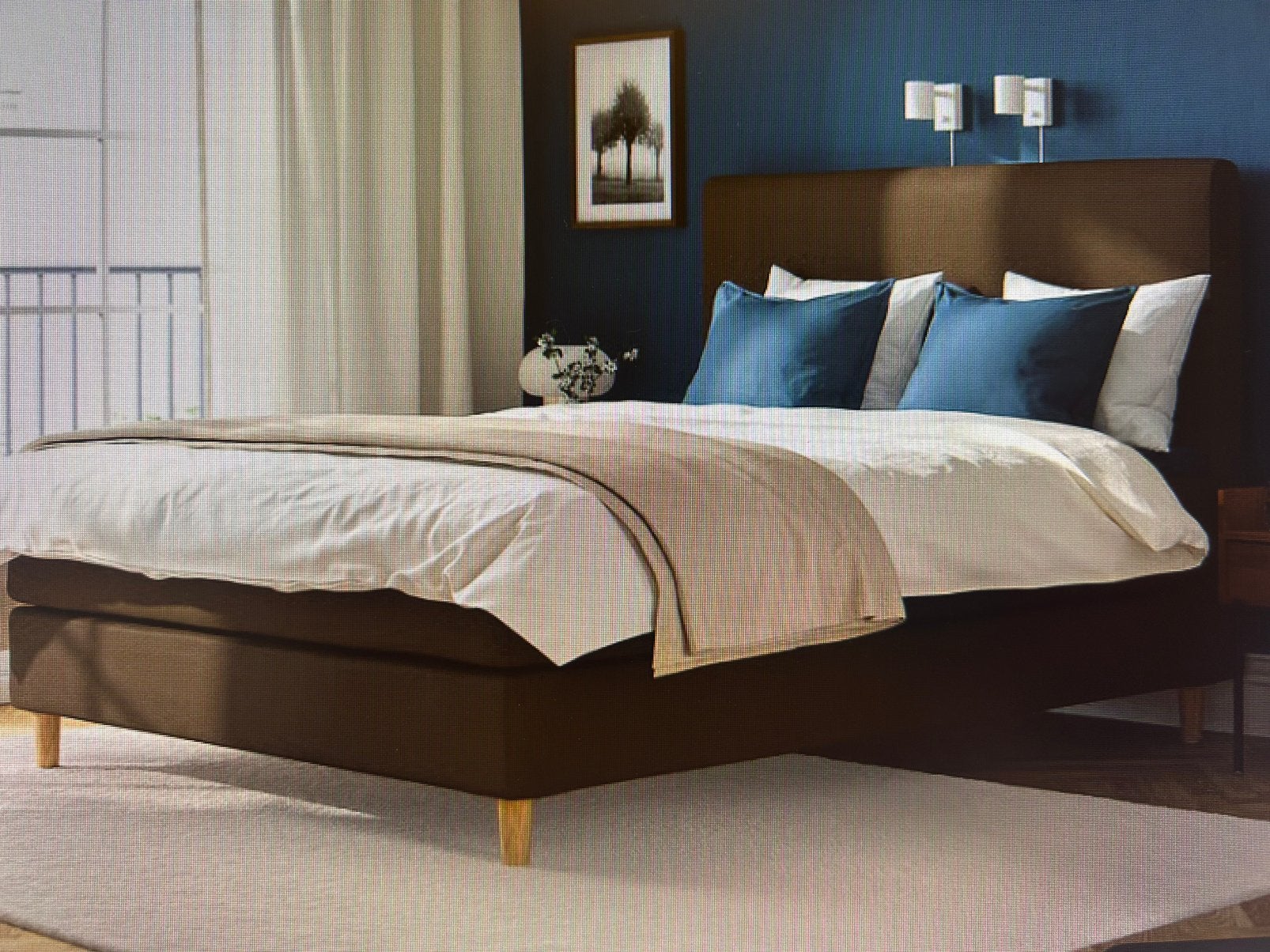 Boxspring, Huis en Inrichting, Ophalen, Gebruikt, 160 cm