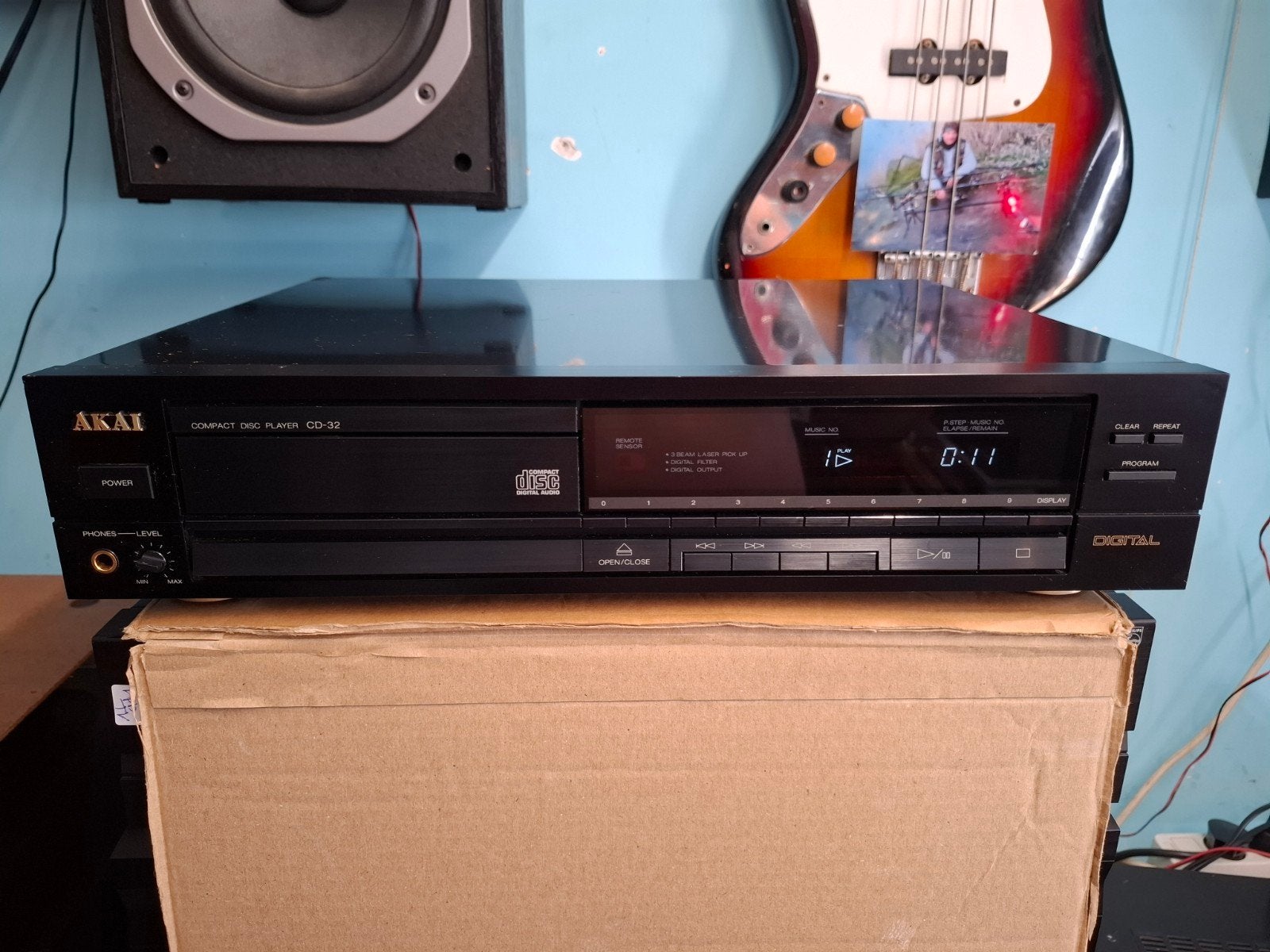 prachtige cd speler akai werkt perfect, Audio, Tv en Foto, Cd-spelers, Ophalen