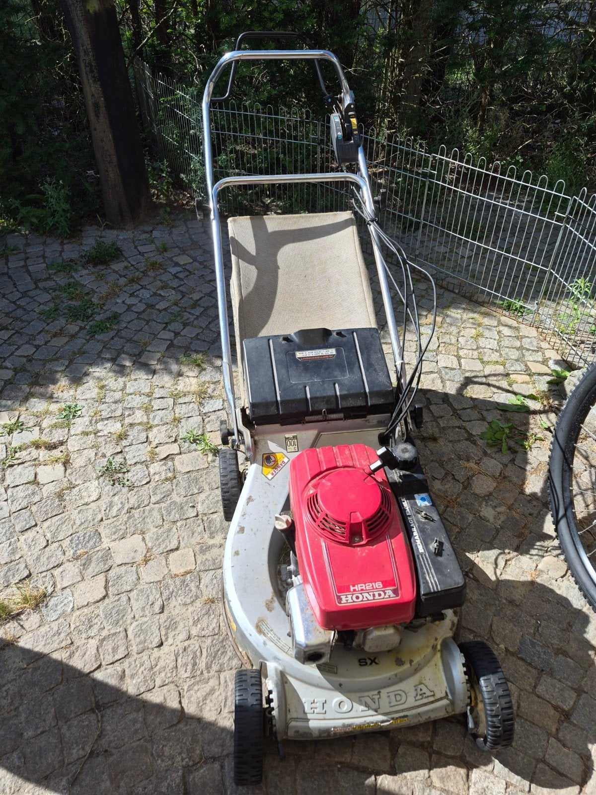 grasmachine honda, Enlèvement