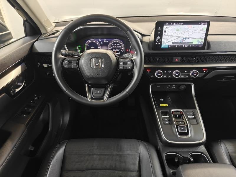 Honda CR-V e:HEV 2.0i AWD Hybride - Pano dak - Leder, Auto's, 109 kW, Zwart, Bedrijf, 5 deurs