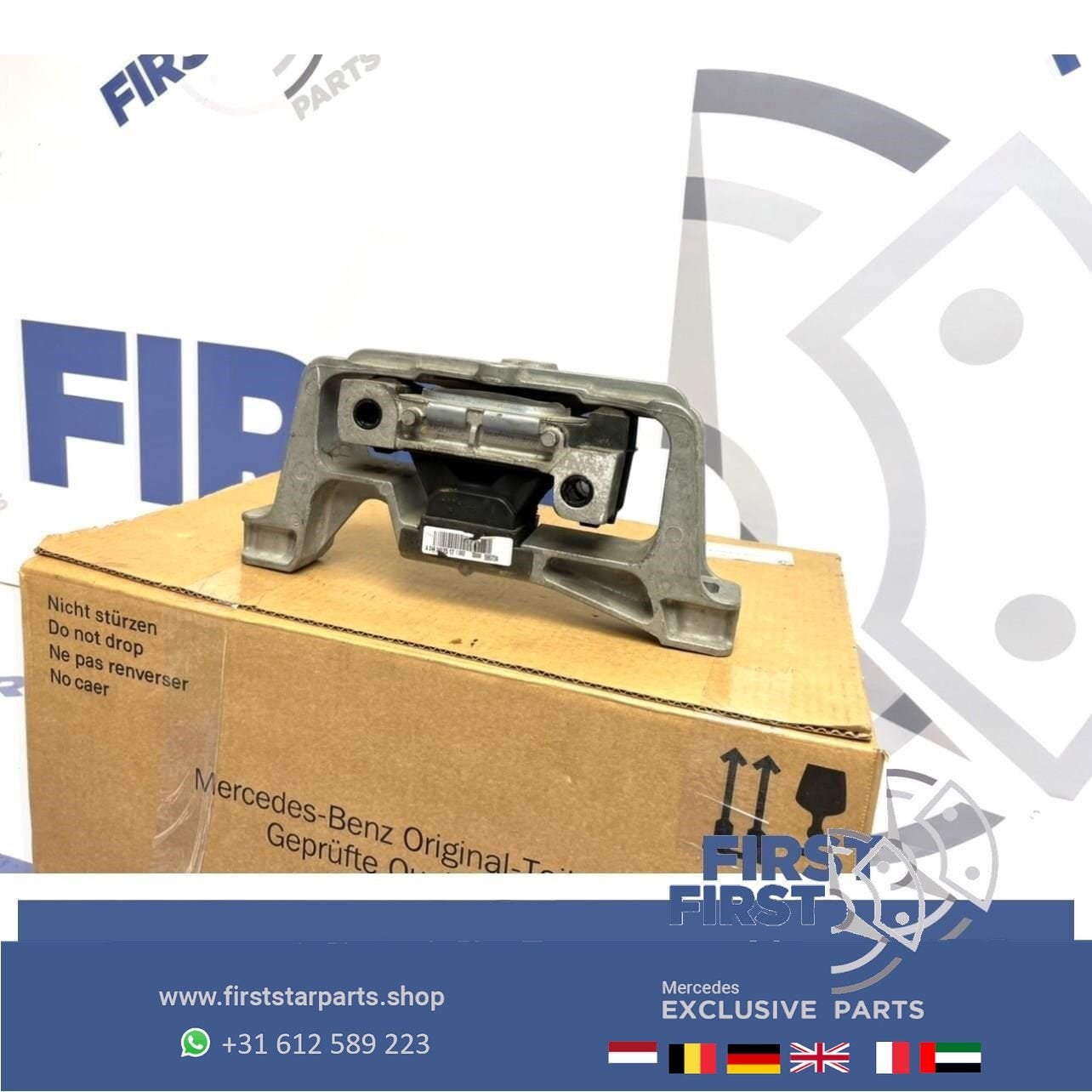 MOTORSTEUN W176 A W246 B W117 CLA W156 GLA Klasse motorsteun, Gebruikt, -, Ophalen of Verzenden, -