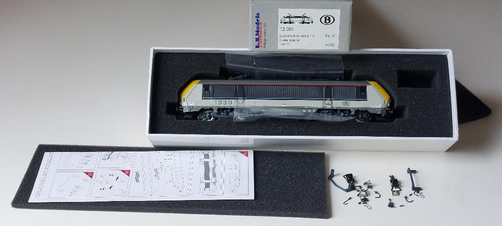 NMBS/SNCB  LS MODELS LOCO ELCTRIQUE SERIE 1330*HO*DC N12001, Autres marques, Analogique, Locomotive, Envoi