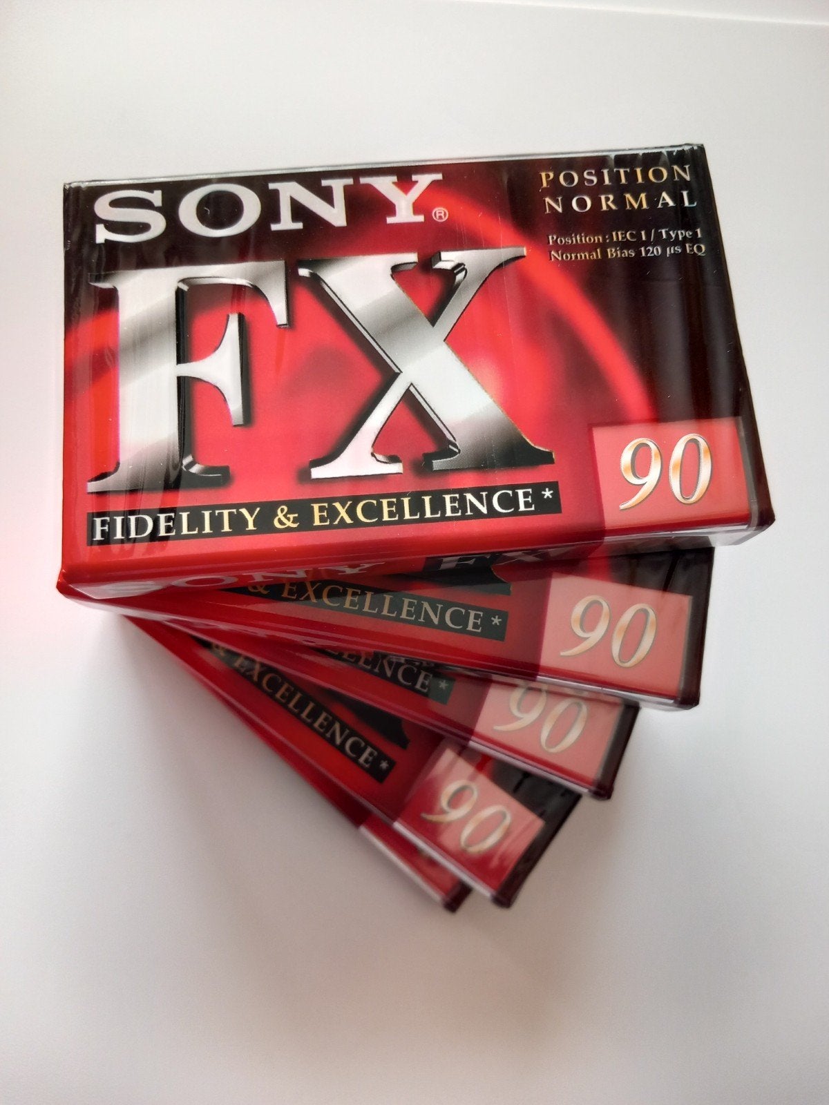 CASSETTE. 5 SONY FX 90, Enlèvement ou Envoi
