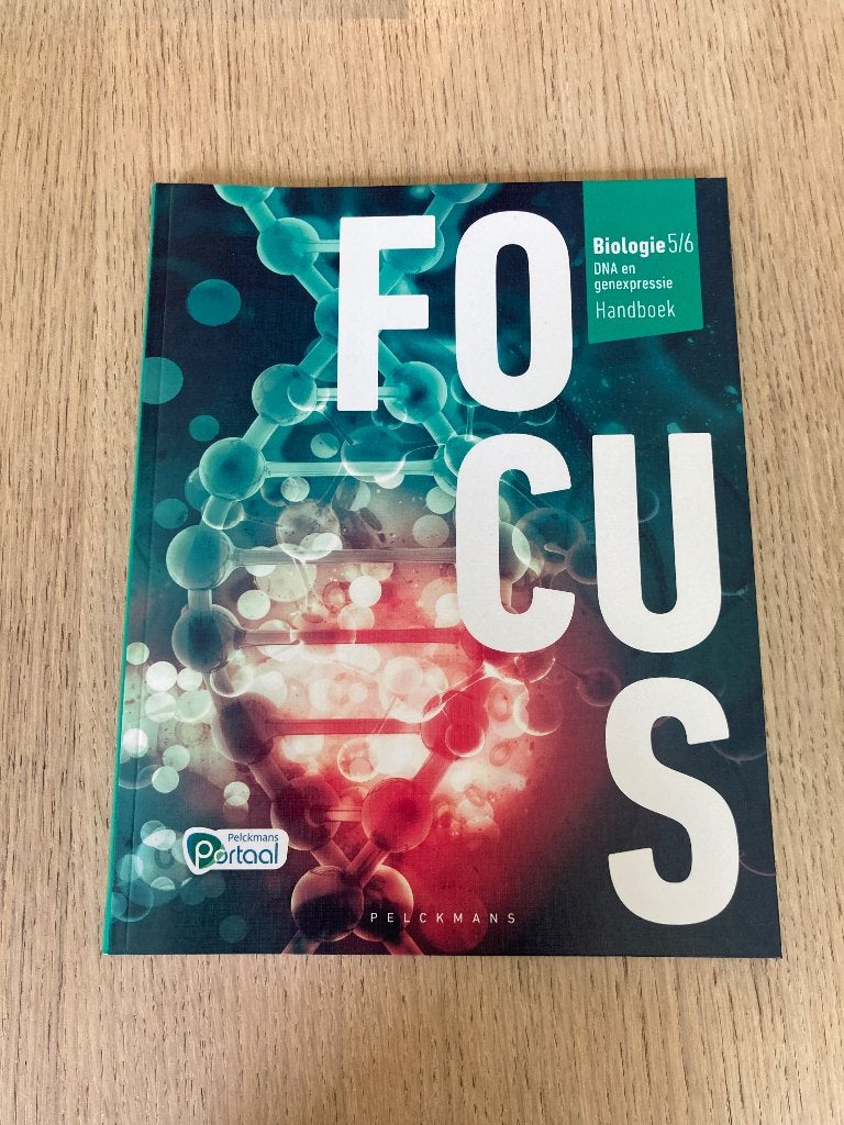 Focus Biologie 5/6 Handboek, Boeken, ASO, Verzenden, Biologie, Nieuw