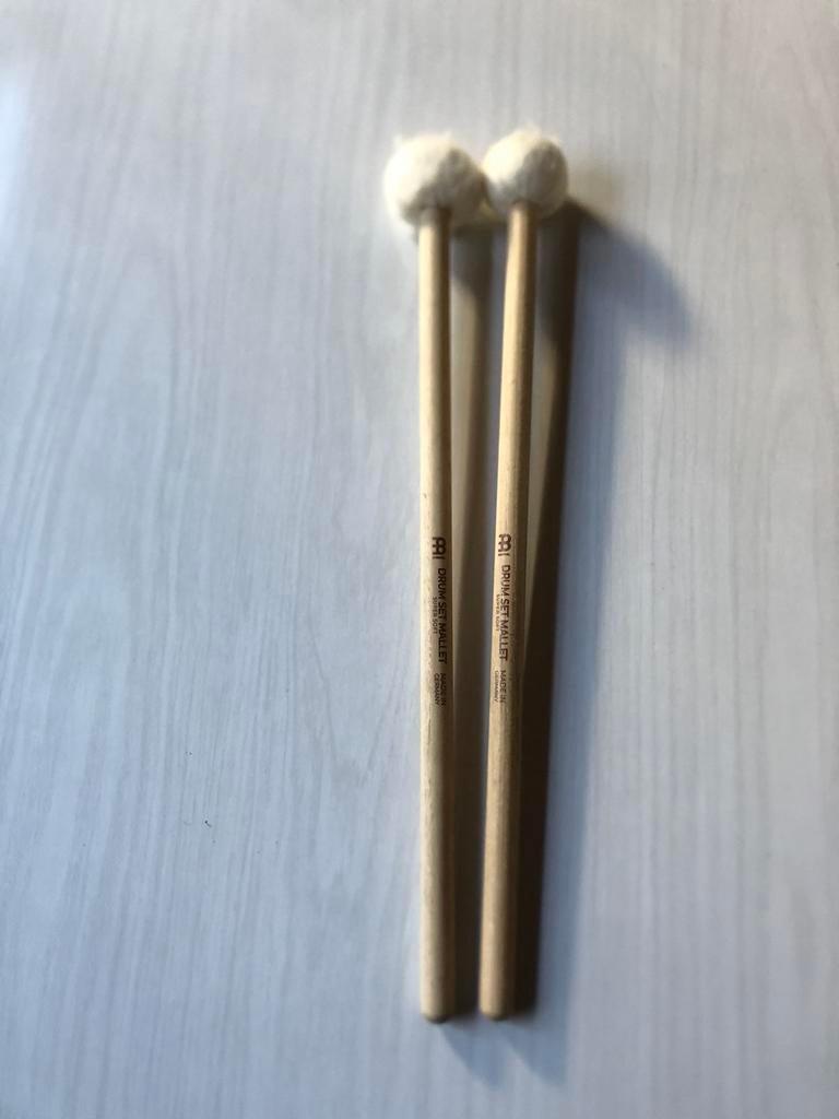 Meinl drum mallets super soft, Muziek en Instrumenten, Ophalen, Gebruikt