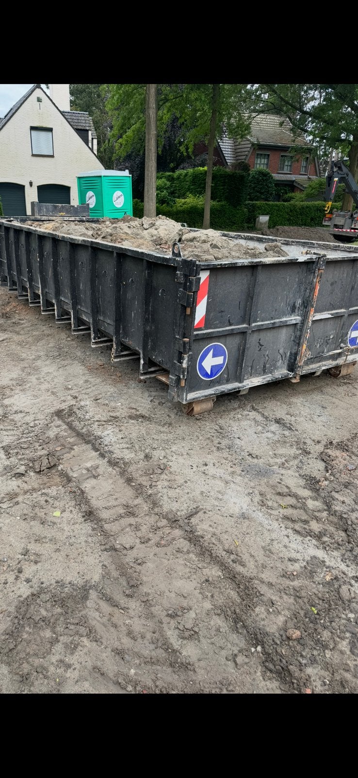 Afzetcontainer, Ophalen