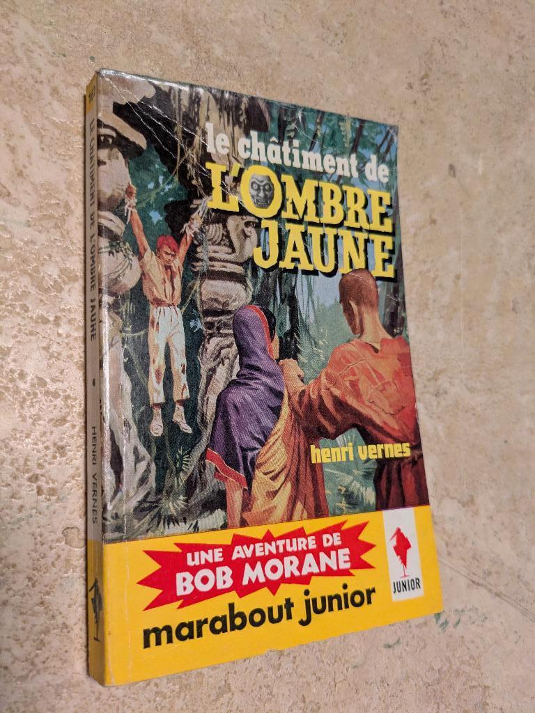 Bob Morane (Le châtiment de l'Ombre Jaune)., Boeken, Verzenden, Zo goed als nieuw, H. Vernes.