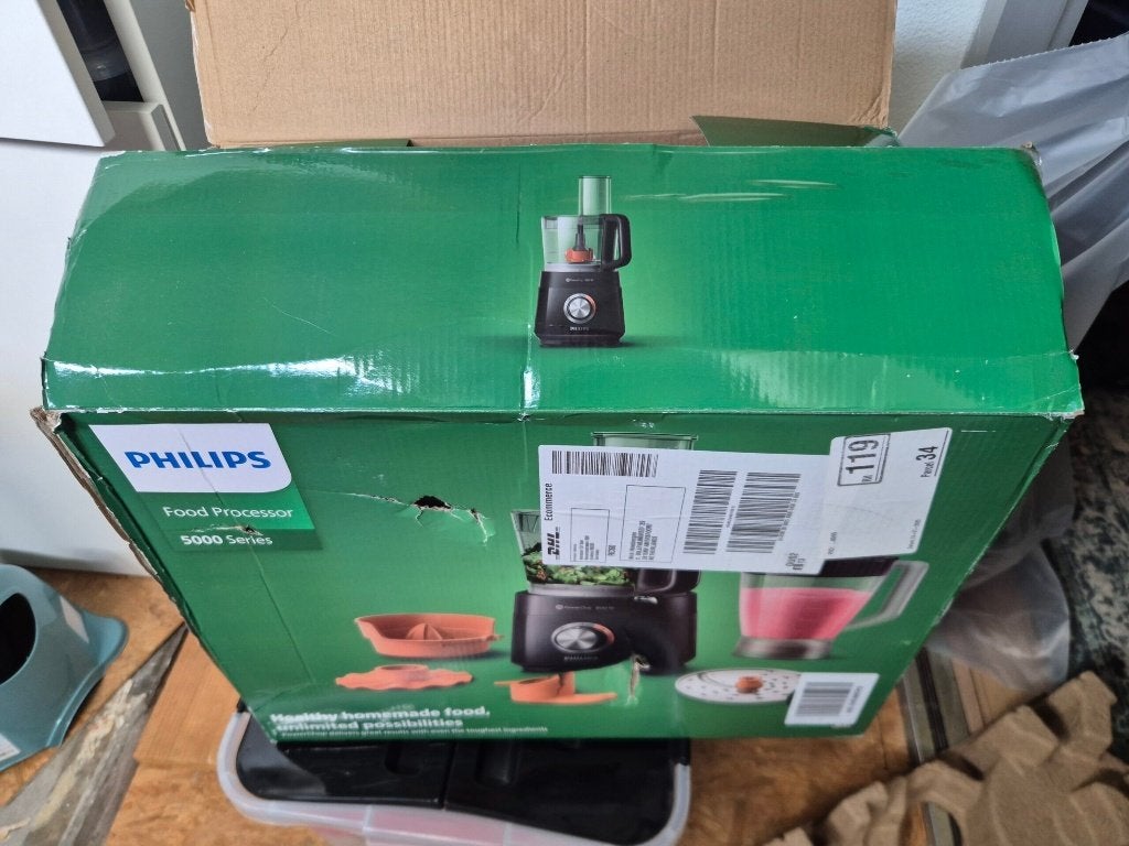 Philips Food Process 5000 Keukenmachine (Zonder blenderbeker, Envoi, Utilisé