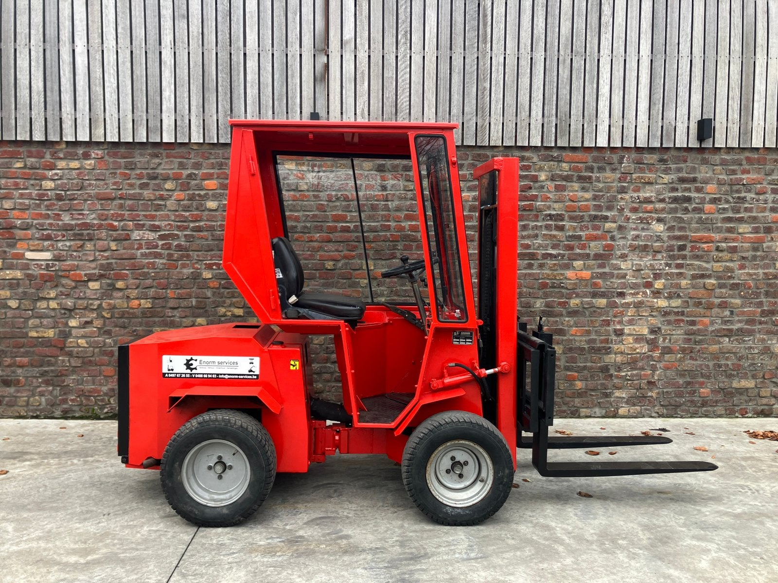 Te koop terrein 4x4 heftruck diesel MET GARANTIE, Enlèvement