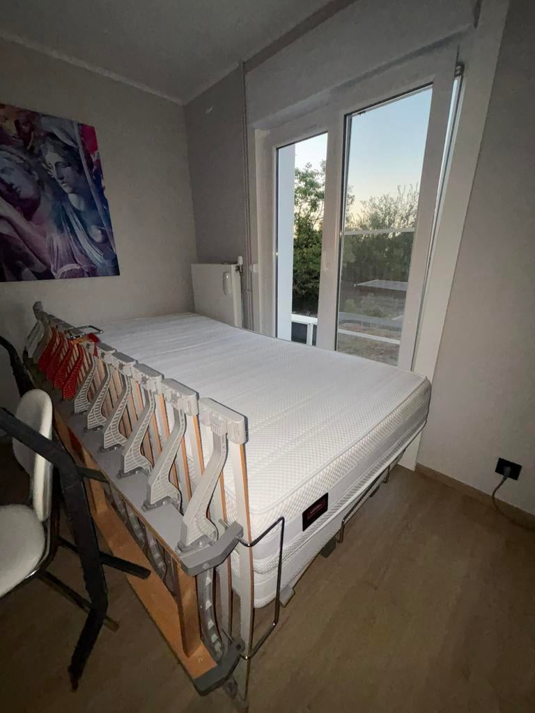 Magnitude orthopedische matrassen en bed, Enlèvement, Comme neuf, Une personne, Matelas