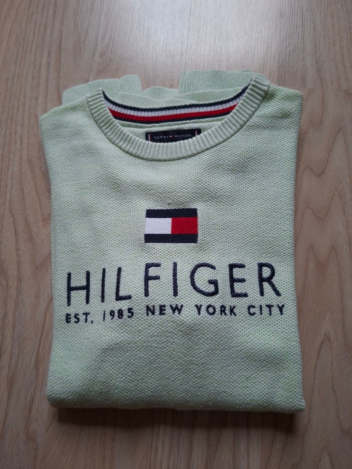 PULLOVER LEMOENKLEUR TOMMY HILFIGER 14J, Ophalen, Trui of Vest, Jongen, Tommy Hilfiger