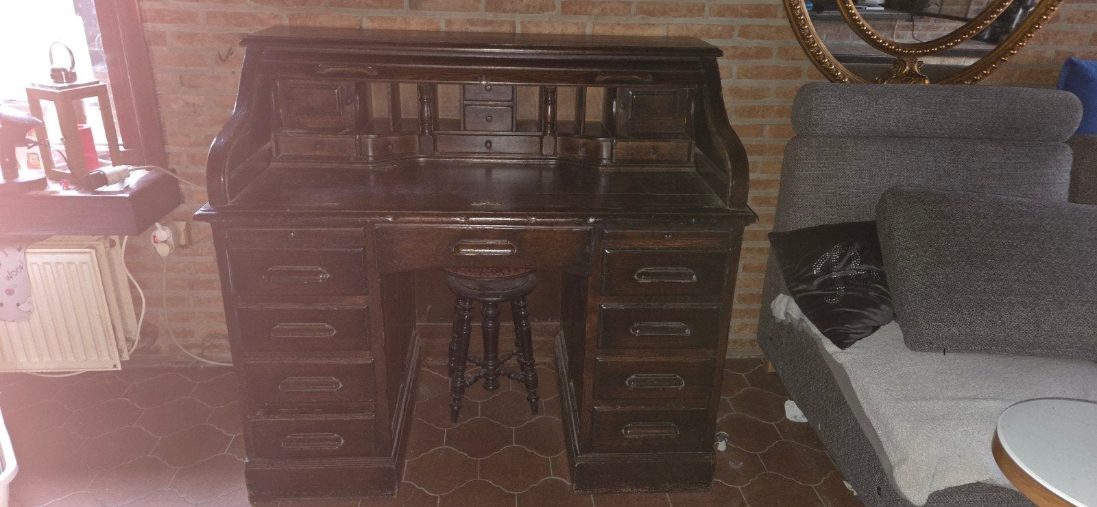bureau antique, Maison & Meubles, Enlèvement, Antiek