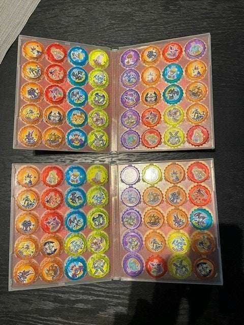 Yu-Gi-Oh Chaps (80 stuks) + 2 albums, Ophalen, Gebruikt, Overige typen