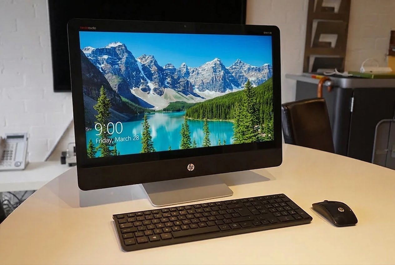 HP All in One PC, Informatique & Logiciels, Enlèvement, Comme neuf, 8 GB, SSD