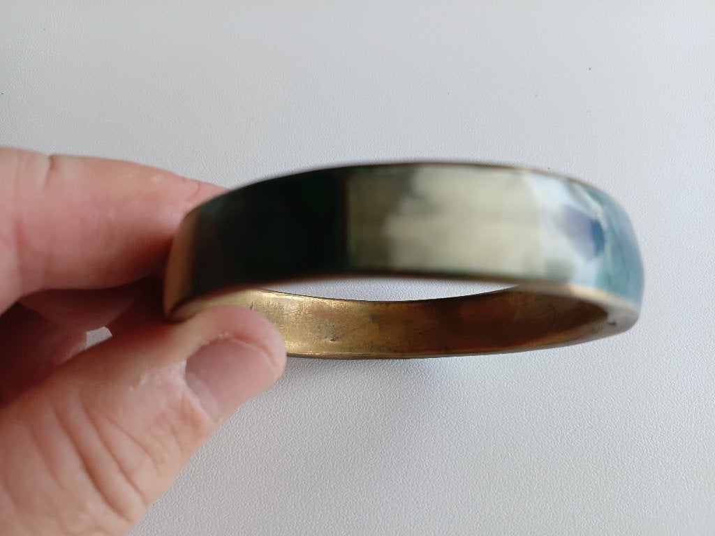armband, Bijoux, Sacs & Beauté, Bracelets, Enlèvement, Comme neuf, Vert, Autres matériaux