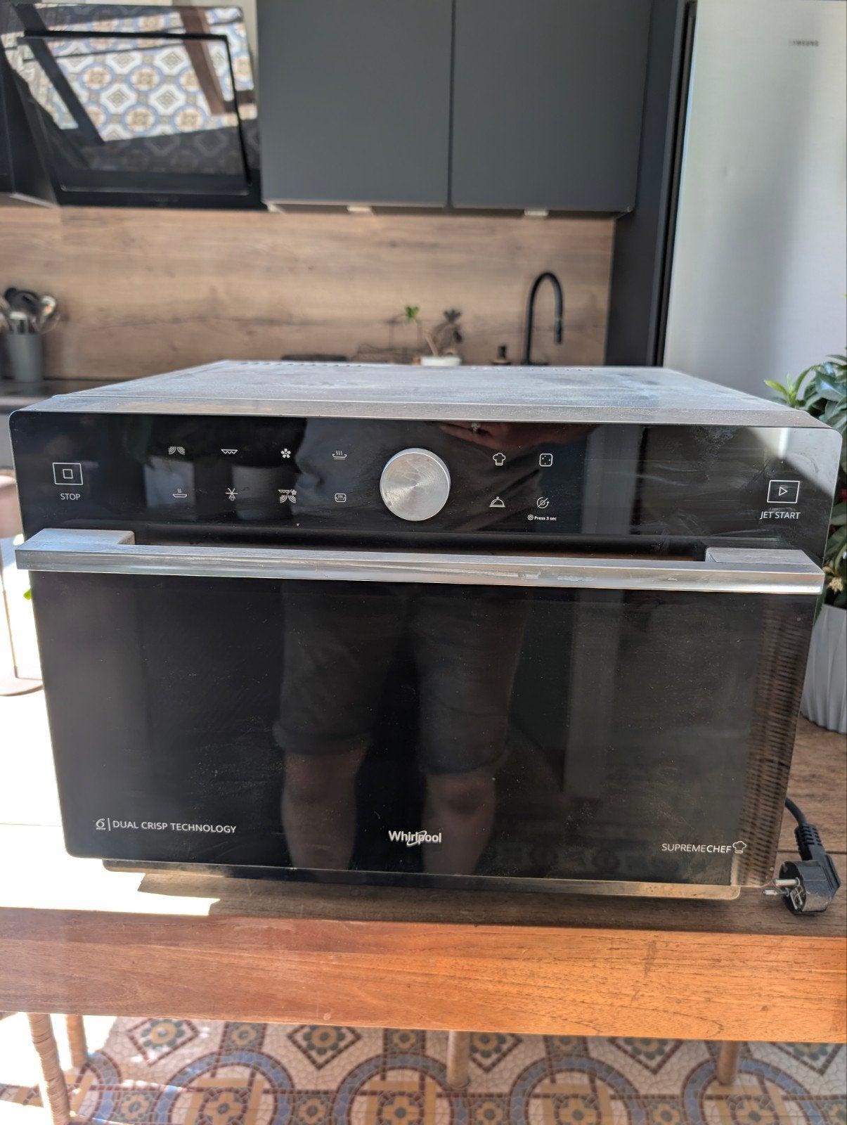 Four micro-ondes combiné Whirlpool MWP 3391 (Chaleur pulsée, Whirlpool, Four combiné