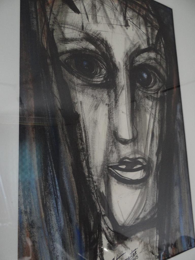 Antoon Mortier(1919-2016)...Technique mixte 60's...B.Buffet., Enlèvement ou Envoi