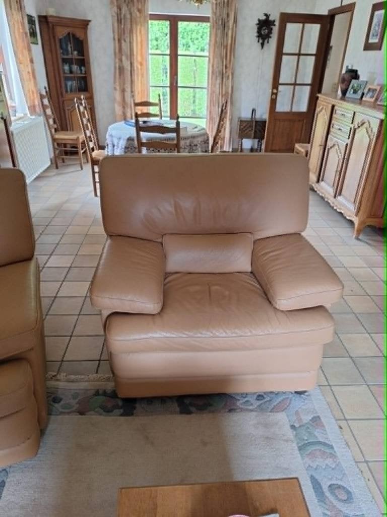 Divan, Enlèvement, Comme neuf, Cuir