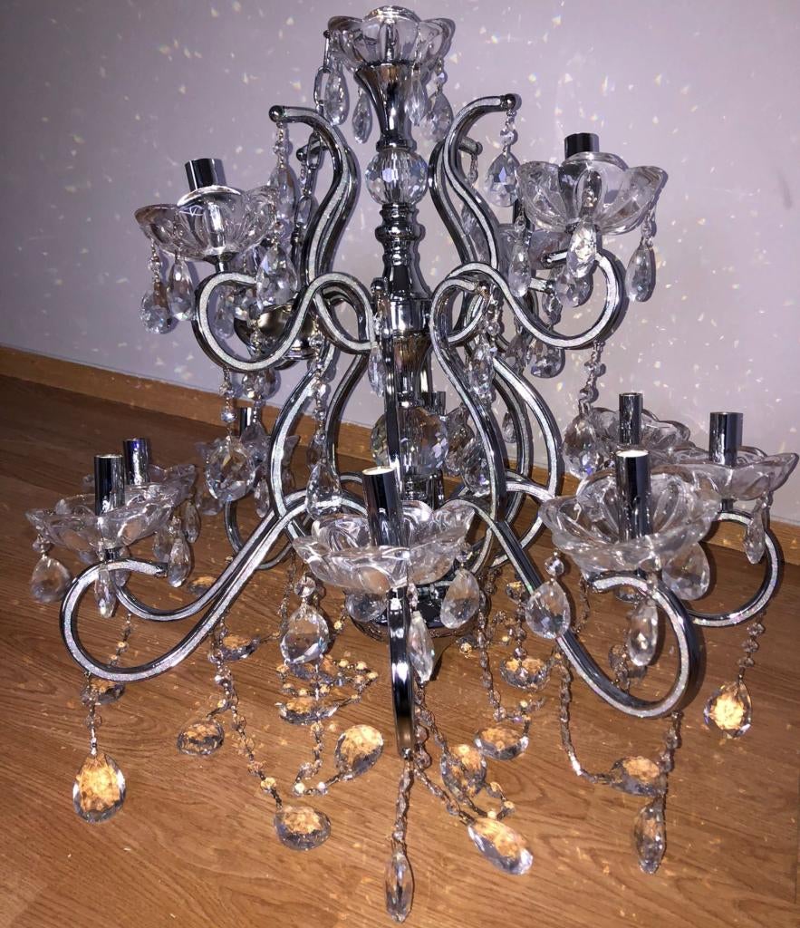 Te koop NIEUW Kroonluchter lamp, Huis en Inrichting, Lampen | Kroonluchters, Nieuw, Ophalen
