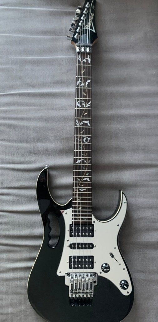 Ibanez JEM 77 VBK gemaakt in Japan - Team J Craft, Muziek en Instrumenten, Snaarinstrumenten | Gitaren | Elektrisch, Gebruikt