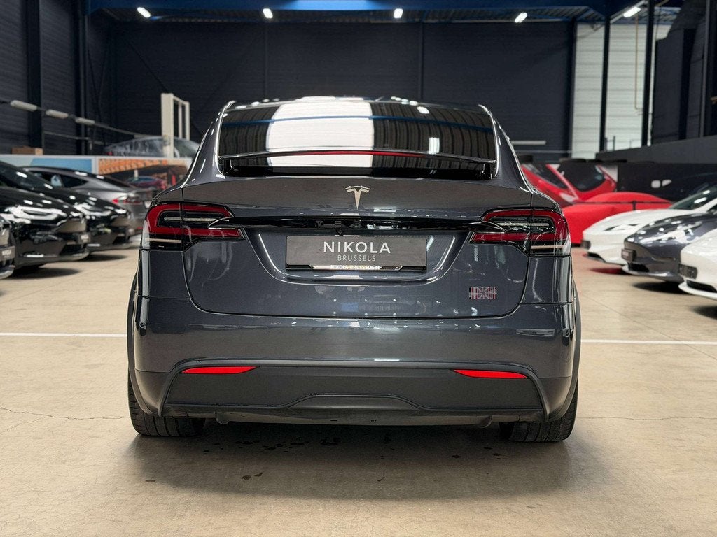 Tesla Model X PLAID - ENHANCED AUTOPILOT - 6 SEATS - 1.020HP, Auto's, Tesla, Automaat, Model X, Gebruikt, Zwart