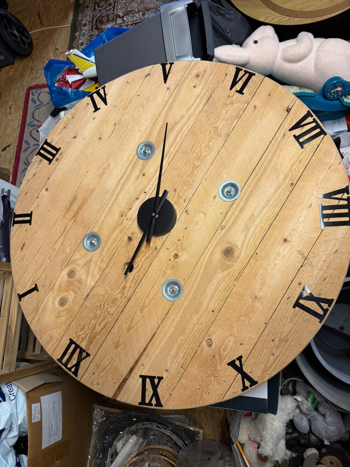 Wandklok, Ophalen, Zo goed als nieuw, Wandklok