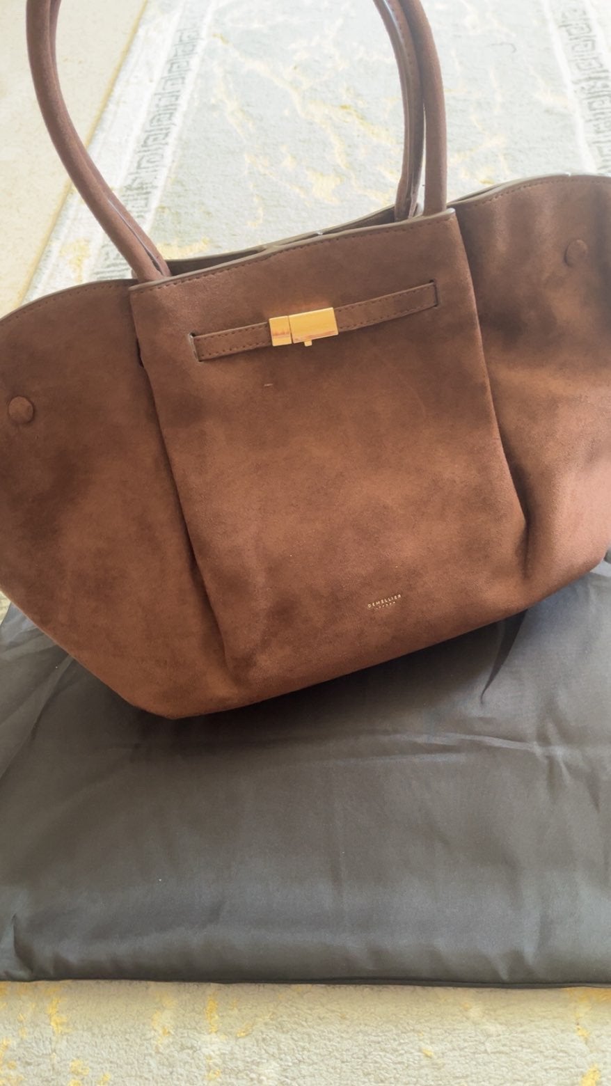 Demellier London, Handtassen en Accessoires, Ophalen of Verzenden, Zo goed als nieuw, Bruin
