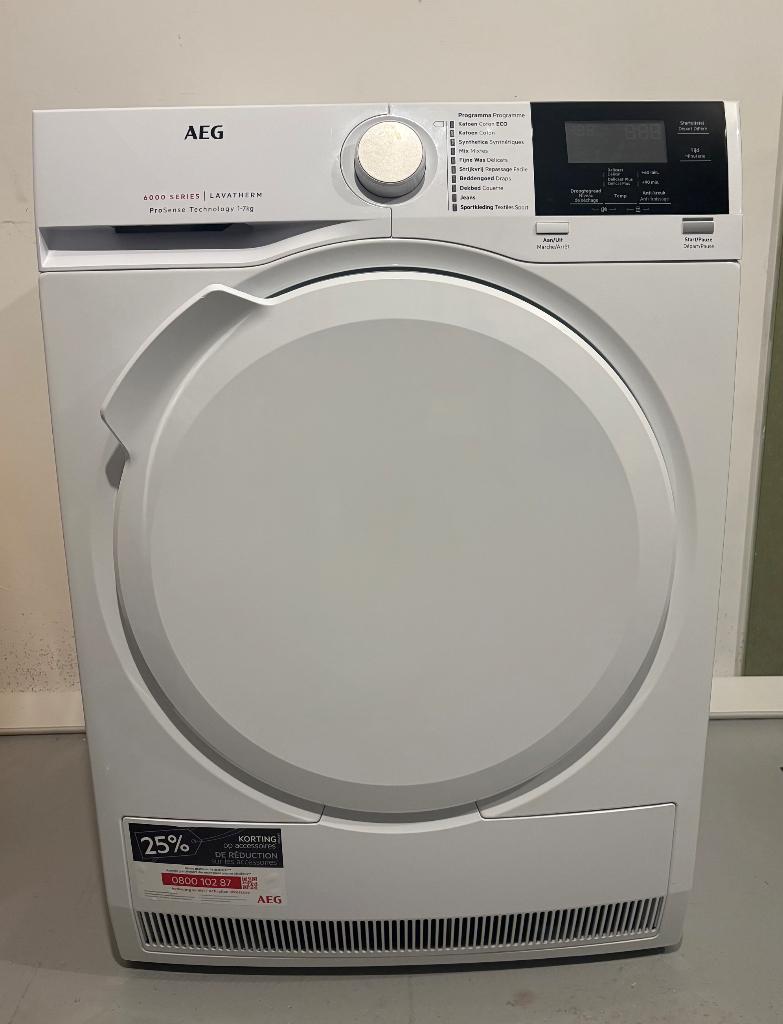 Sèche-linge AEG 6000 série condensation, Electroménager, 6 à 8 kg, Comme neuf, Chargeur frontal, Enlèvement