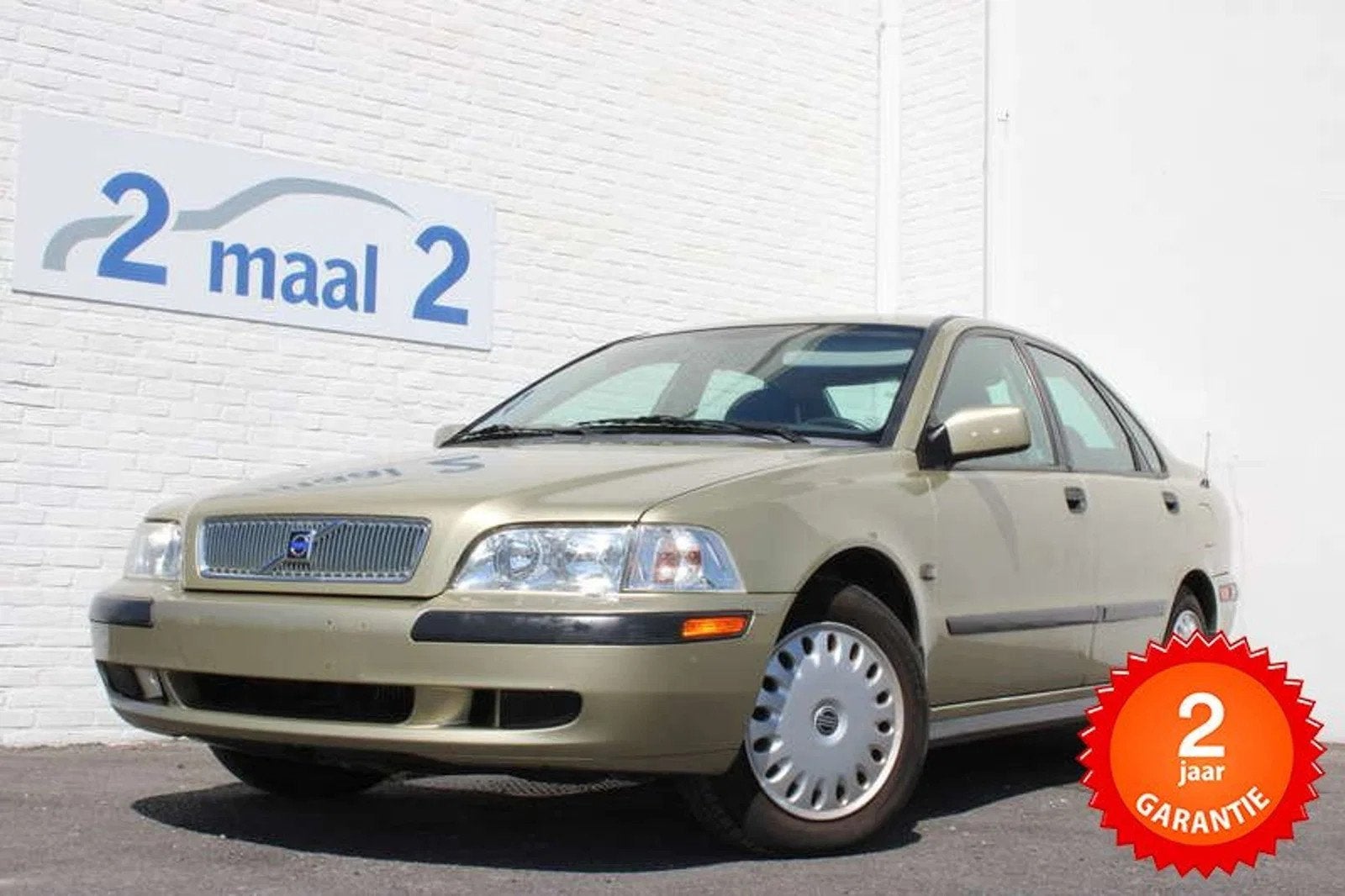 Volvo S40 1.6i 16v Inclusief 2 JAAR garantie! (bj 2001), Auto's, 4 deurs, Overige kleuren, Elektrische ramen, 1587 cc