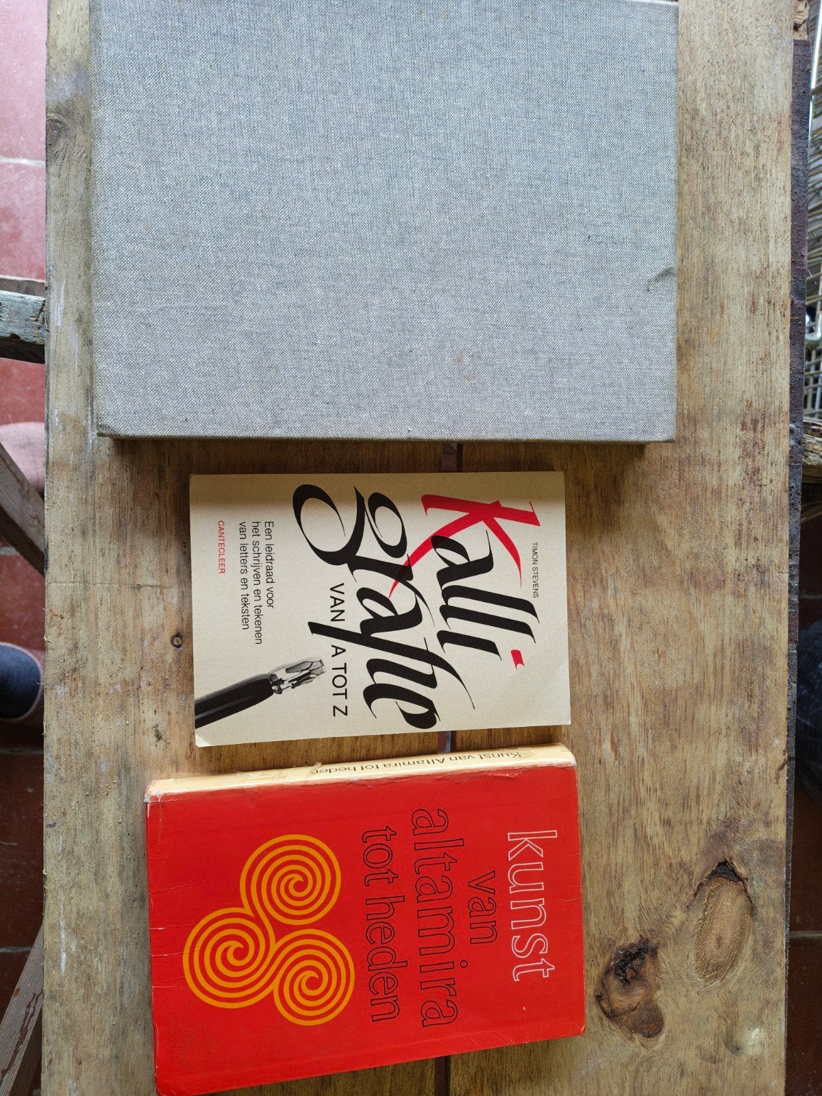 boeken kunst, Ophalen