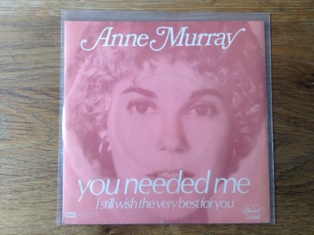 single anne murray, Enlèvement ou Envoi, 7 inch, Pop, Housse de protection extérieure