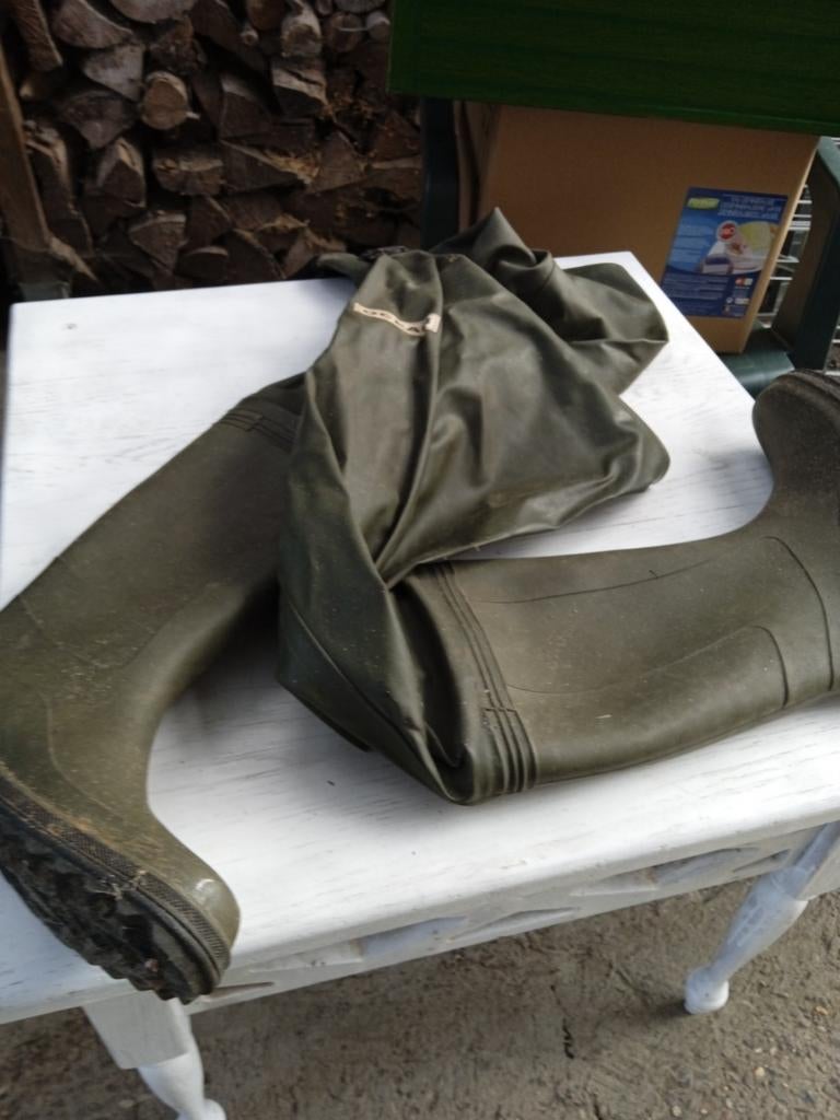 Lieslaarzen, Ophalen