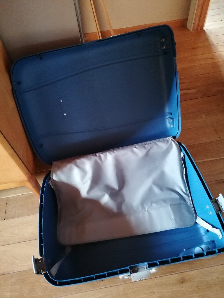 Grote reiskoffer, Ophalen, Gebruikt, Hard kunststof, 45 tot 55 cm