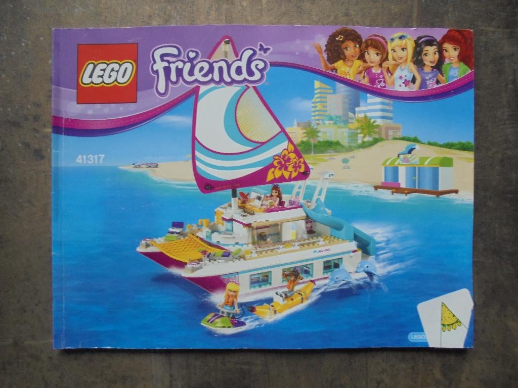 Lego Friends Building Instruction 41317 (zie foto's), Kinderen en Baby's, Speelgoed | Duplo en Lego, Ophalen of Verzenden, Gebruikt