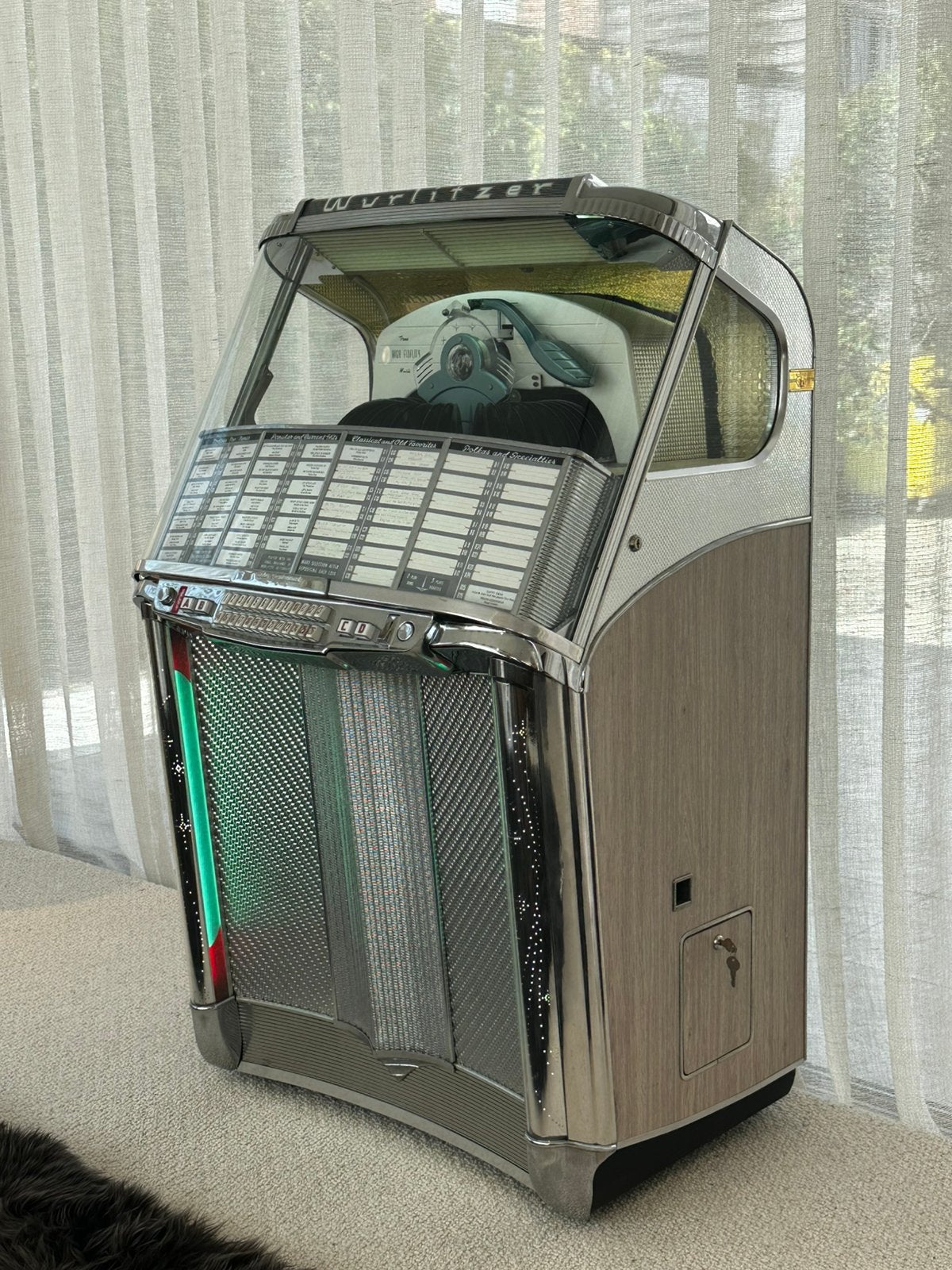 Wurlitzer 1900 “Centennial”, 1950 tot 1960, Zo goed als nieuw, Wurlitzer, Ophalen