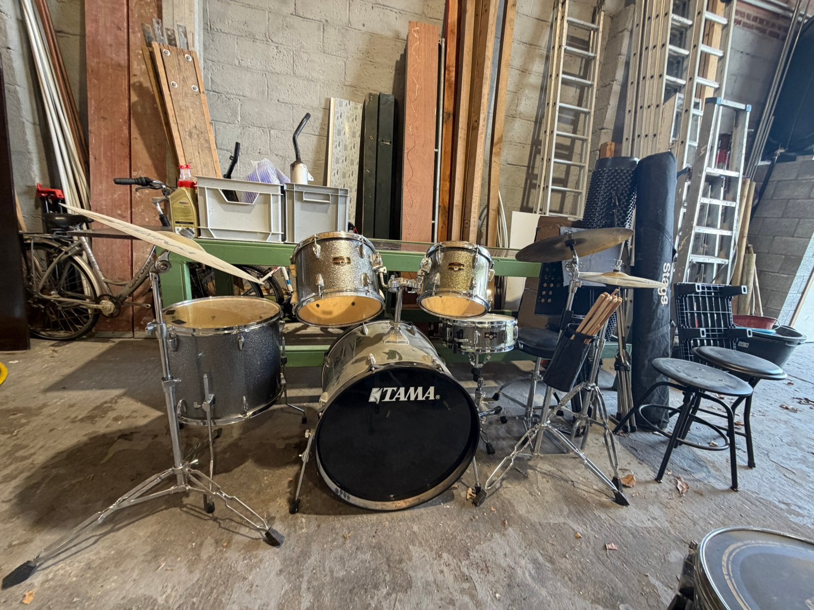 Tama Imperialstar Akoestische Drumset, Musique & Instruments, Batteries & Percussions, Enlèvement, Comme neuf, Tama
