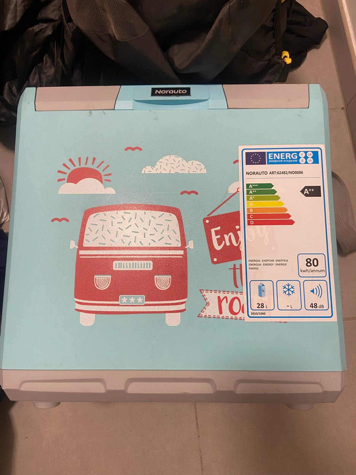 Norauto van edition koeler met dubbele aansluiting, Caravans en Kamperen, Ophalen, Zo goed als nieuw