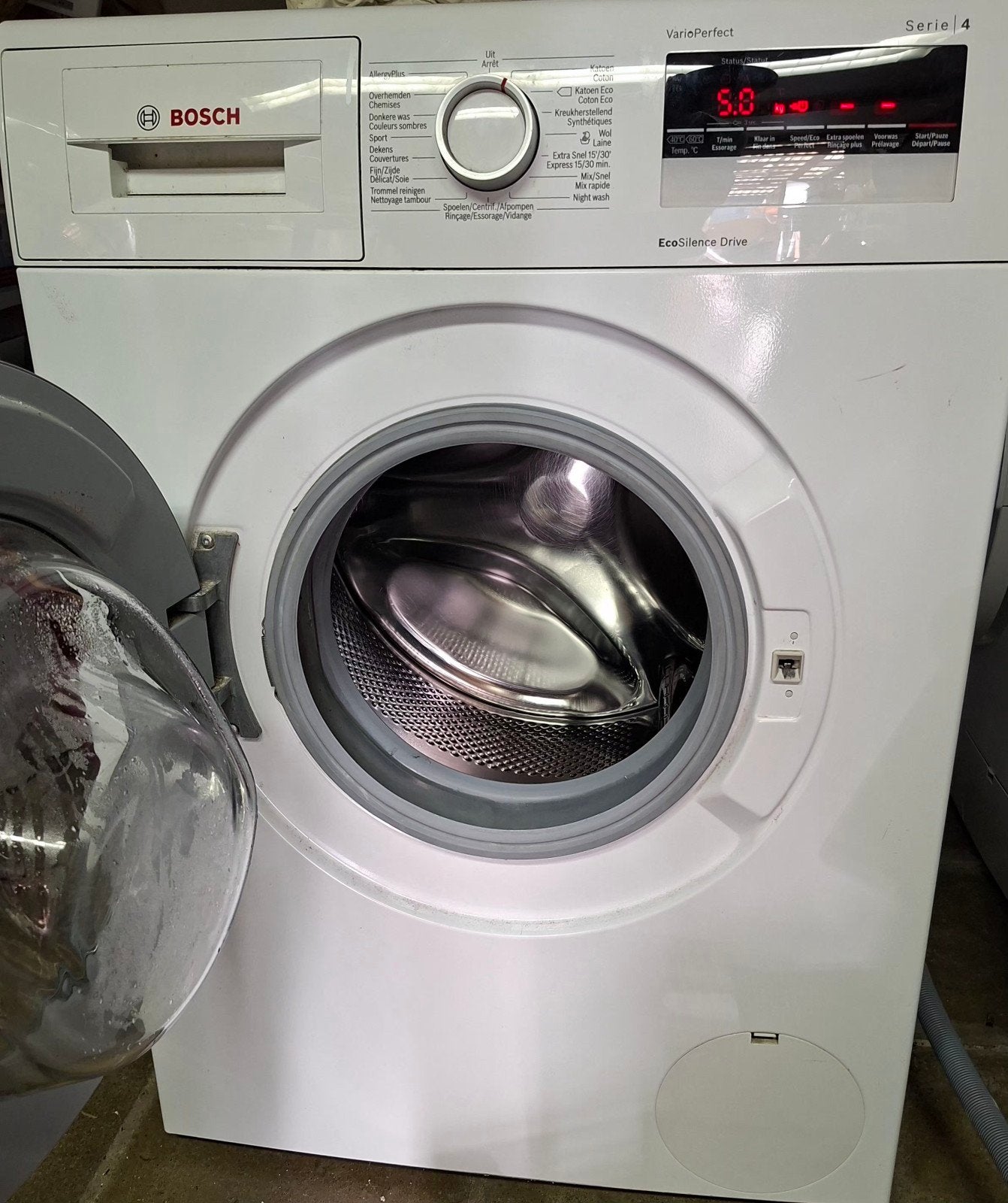 Machine à laver Bosch Vario Perfect 8KG/Eco Silence Drive 18, Electroménager, Lave-linge, Enlèvement